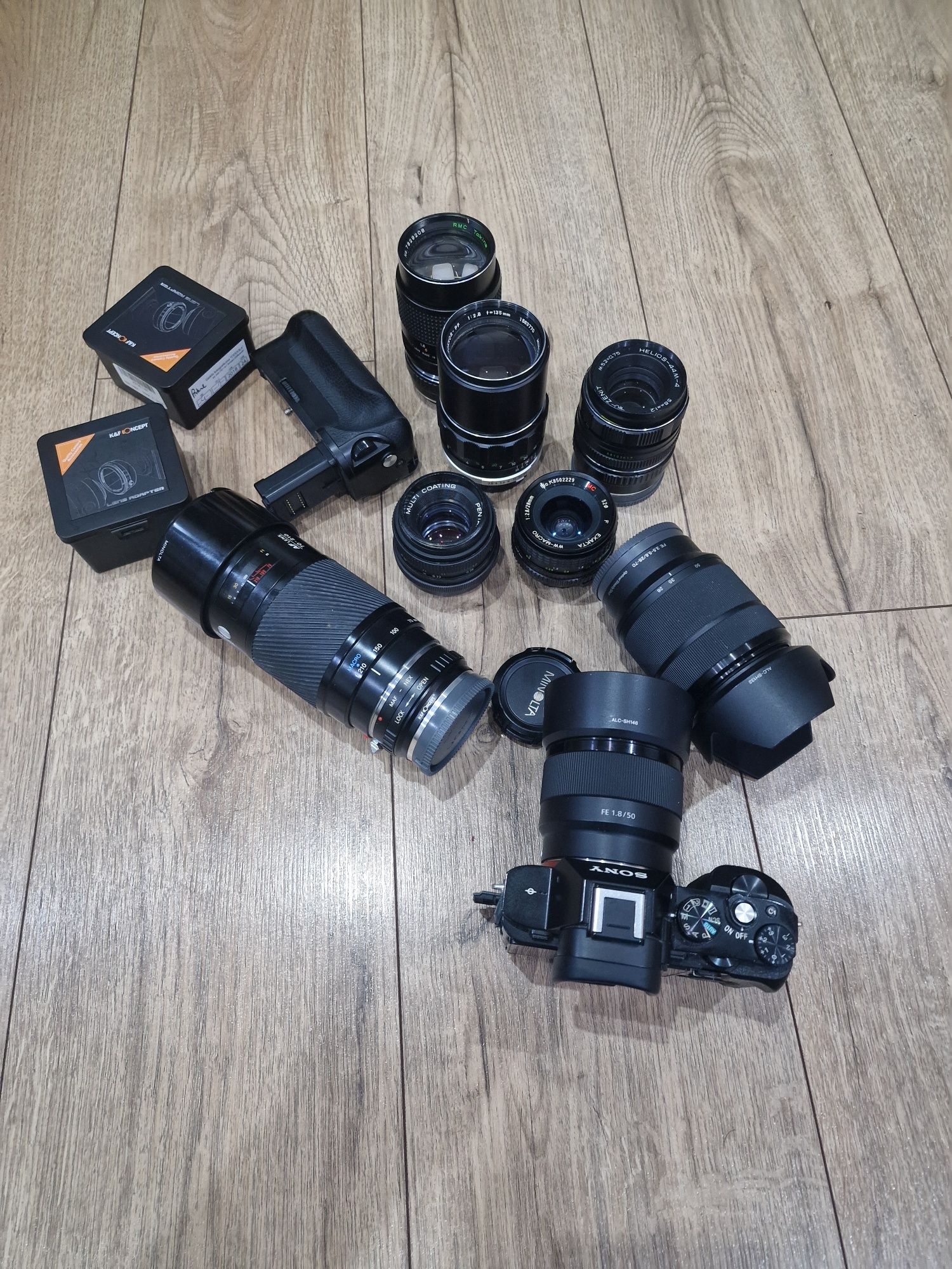 Sony a7 III + Tamron 28-75 mm F/2.8 G2 Sony A7 + obiektywy