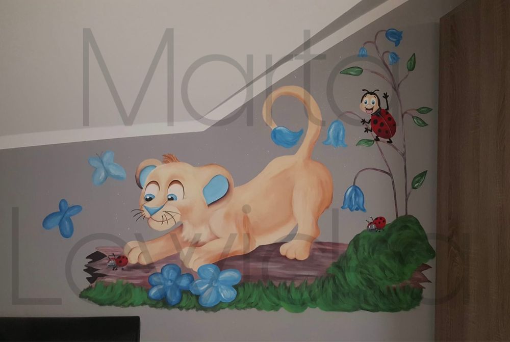 Obrazy i rysunki na zamówienie, farby, ołówek, obraz na ścianie