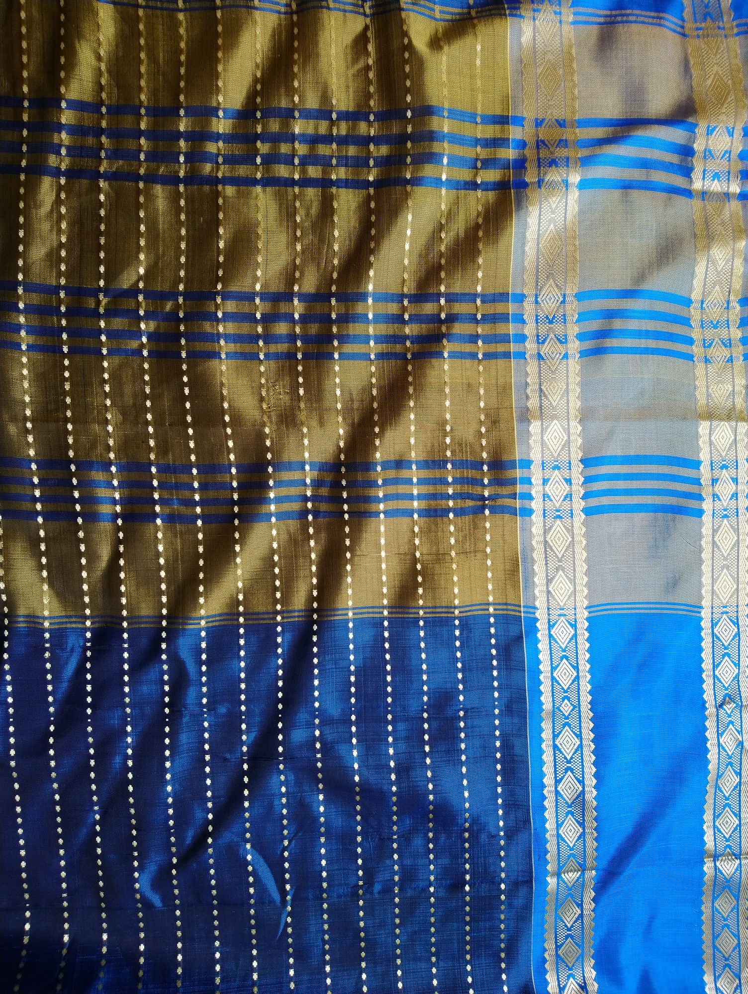 Відріз тканини для сарі індійського 480×112 см