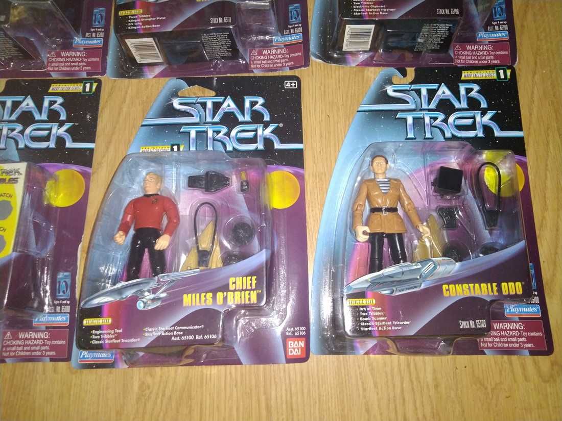 Star Trek Playmates Trials and Tribble DS9 komplet UNIKAT