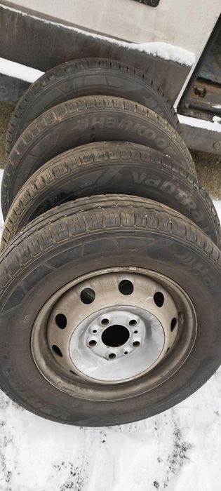 ducato jumper boxer koła 5x118 6j15 205/70/15 c hankook lt vantra