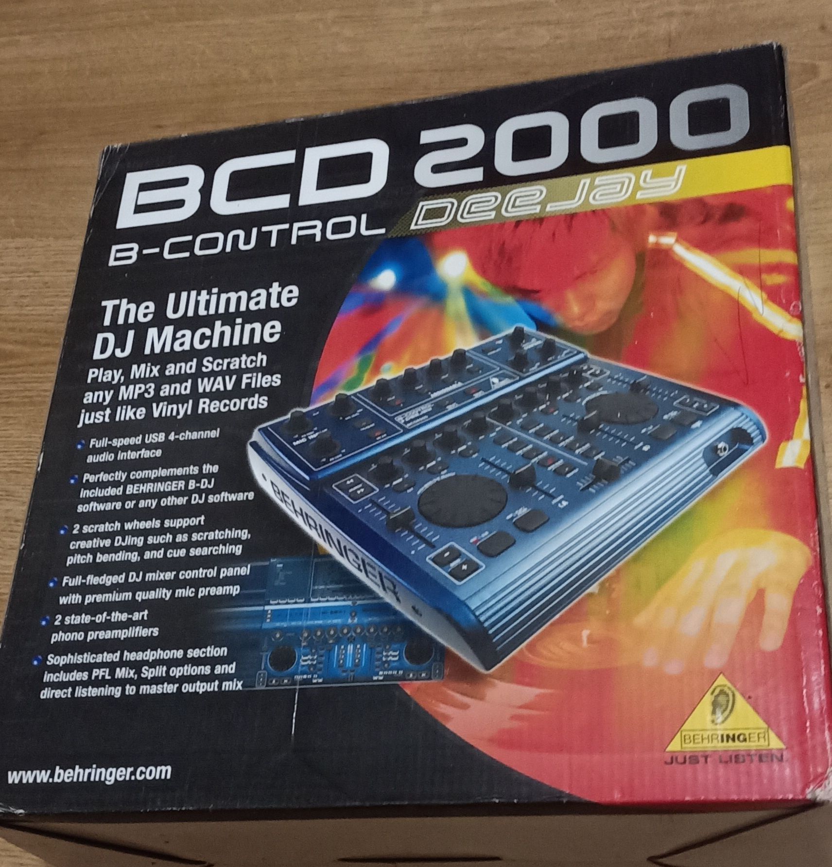 Behringer BCD 2000 , kable , manual