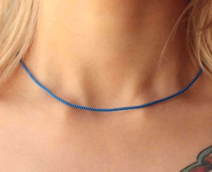 Шнурочек шелковый на шею 2мм