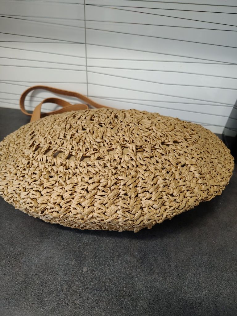 Torebka koszyk na lato Boho