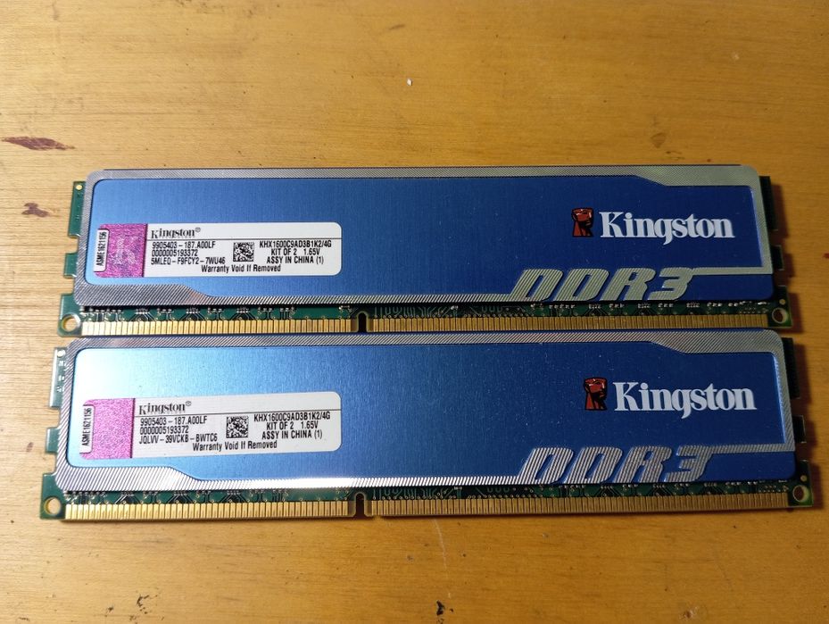 Kingston HyperX DDR3 KHX1600C9AD3B1K2/4G