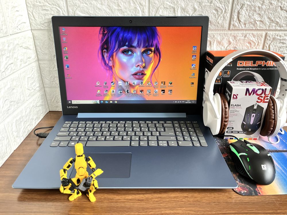 Lenovo 4 Core в отличном состоянии + две видеокарты + девайсы + игры
