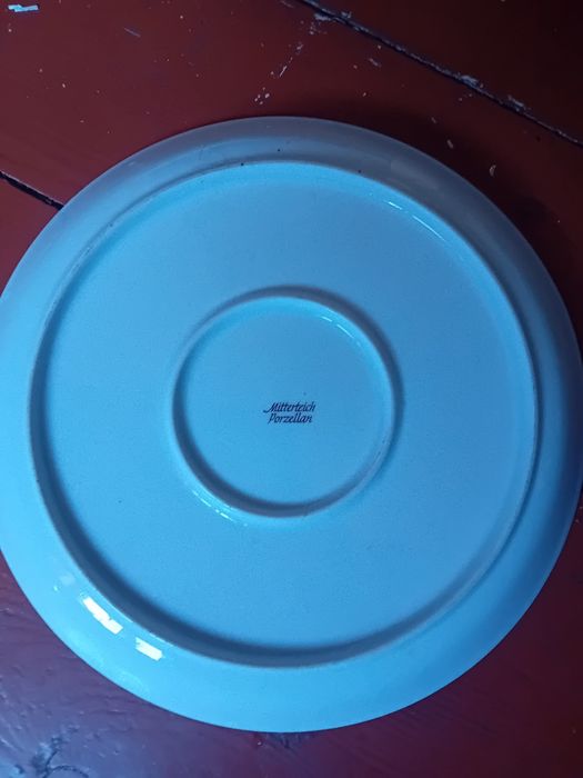 Talerz z zegarem.  Mitterteich Porzellan