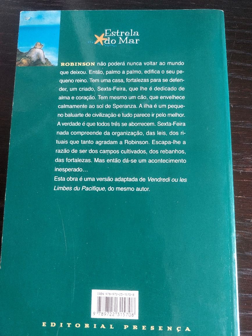 Livro Sexta feira ou a vida selvagem