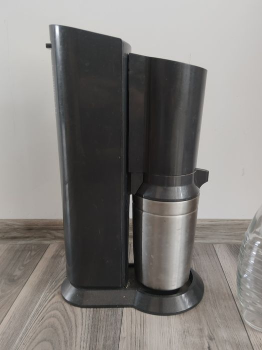 Sodastream crystal + szklana karafka butelka saturator wody gazowanej