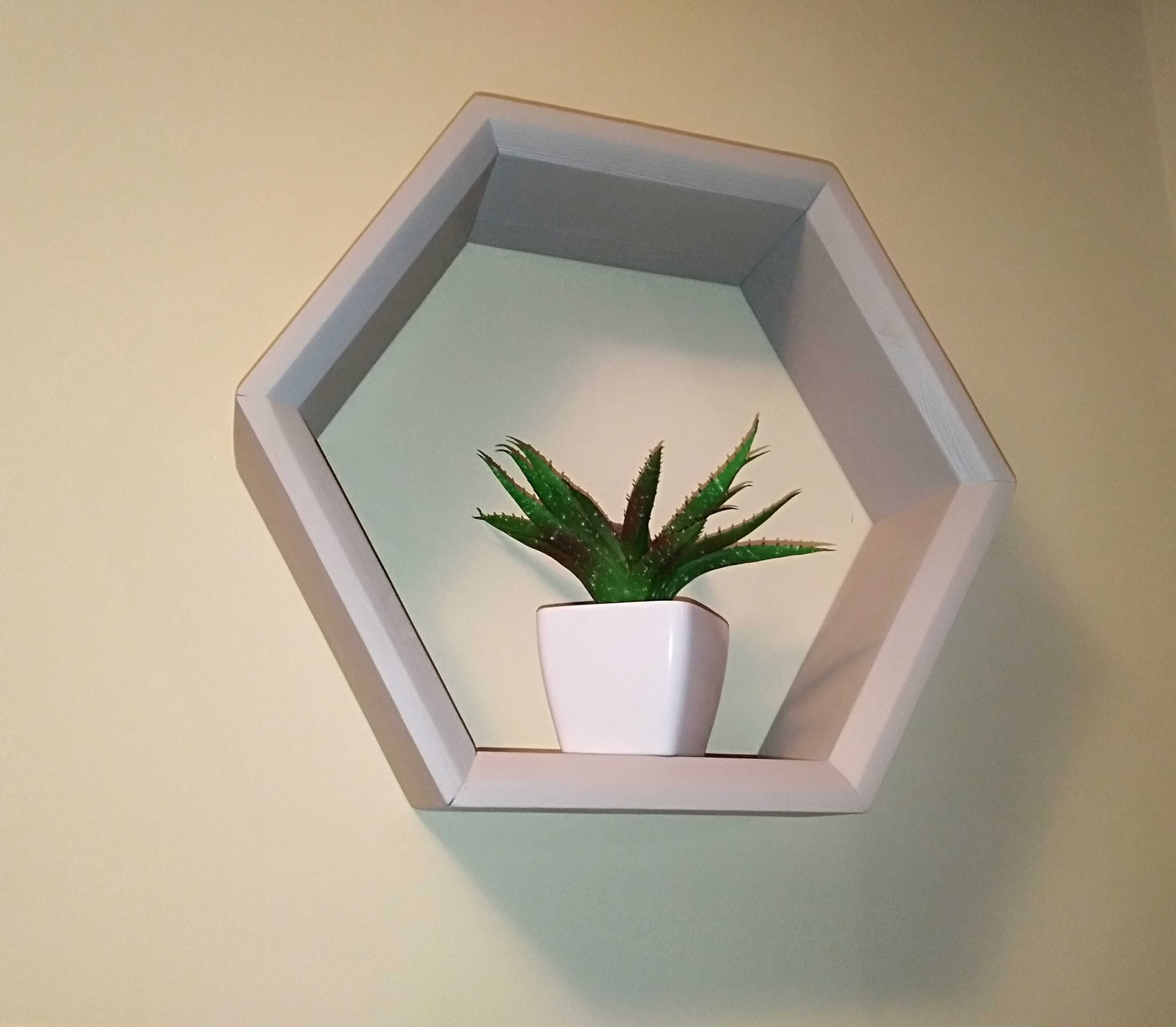 Półka,półki plaster miodu hexagon