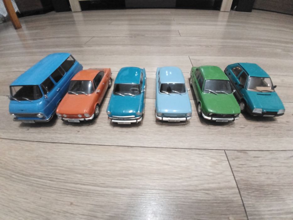 Kolekcja skody 1/24 hachette
