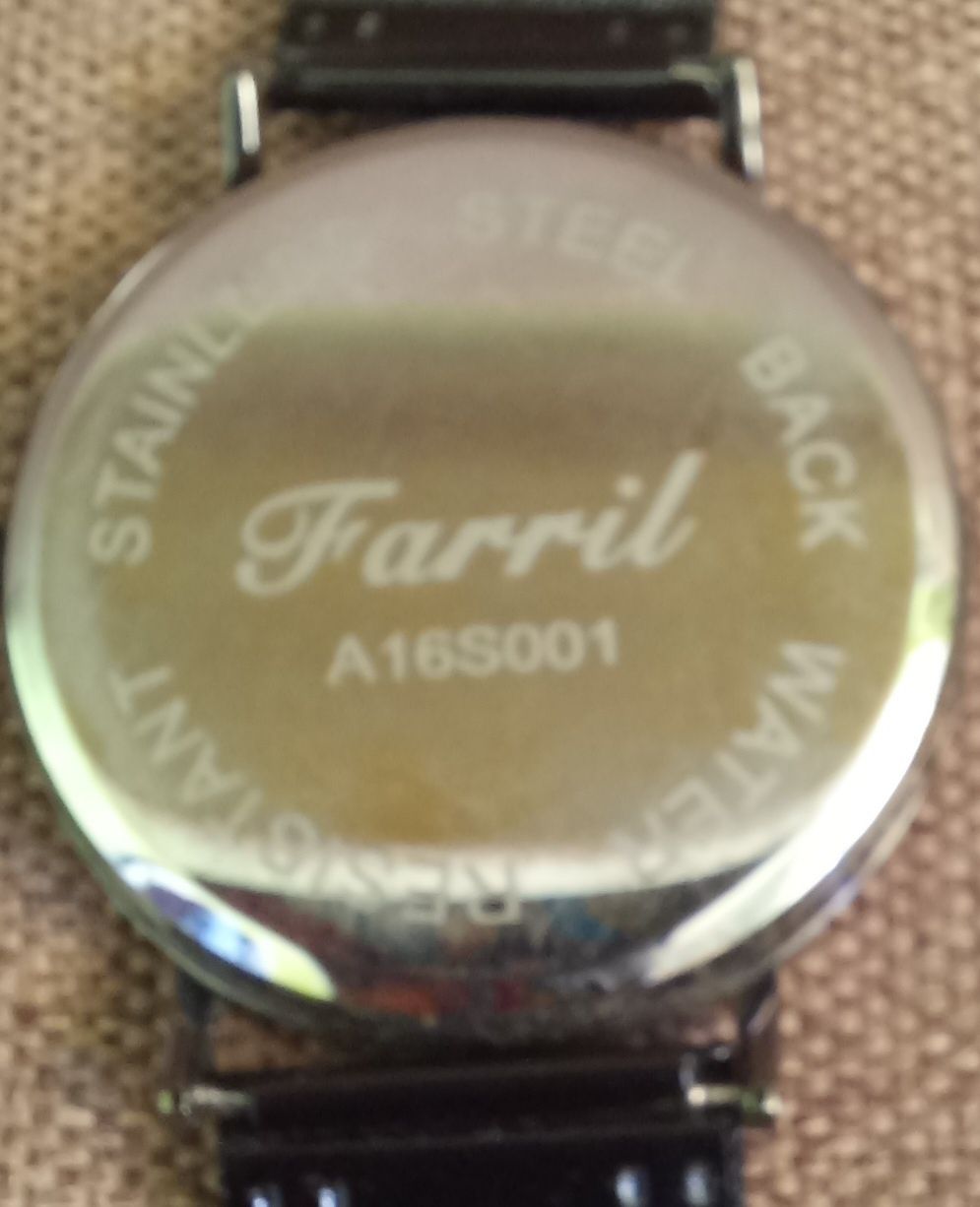 Zegarek Farril  czarny metal