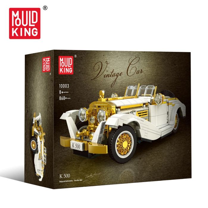 Klocki auto samochód Pojazd Retro K500 868el.