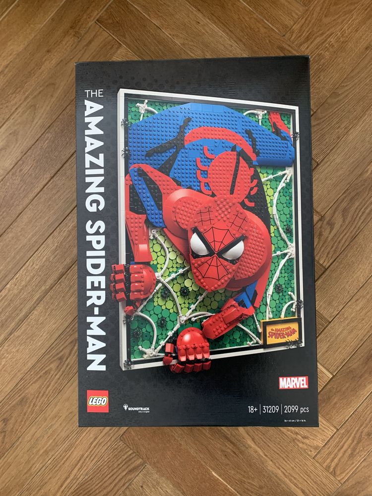 Nowe LEGO 31209 Art - Niesamowity Spider-Man Amazing MARVEL