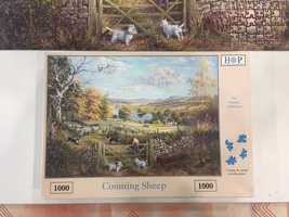 puzzle 1000-HOP- Liczenie owiec  -Trudne