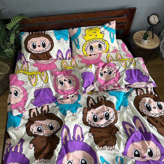 Постіль ДИТЯЧА Лабубу Куромі Стіч Роблокс Бетмен Марвел Майнкрафт