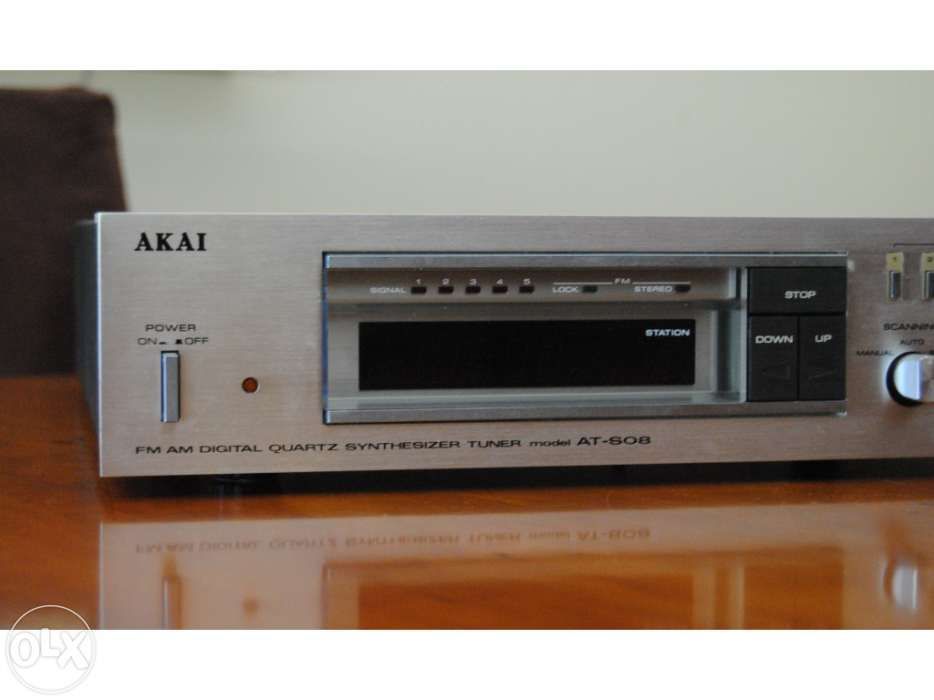 Akai at-s08 - tuner vintage de referência