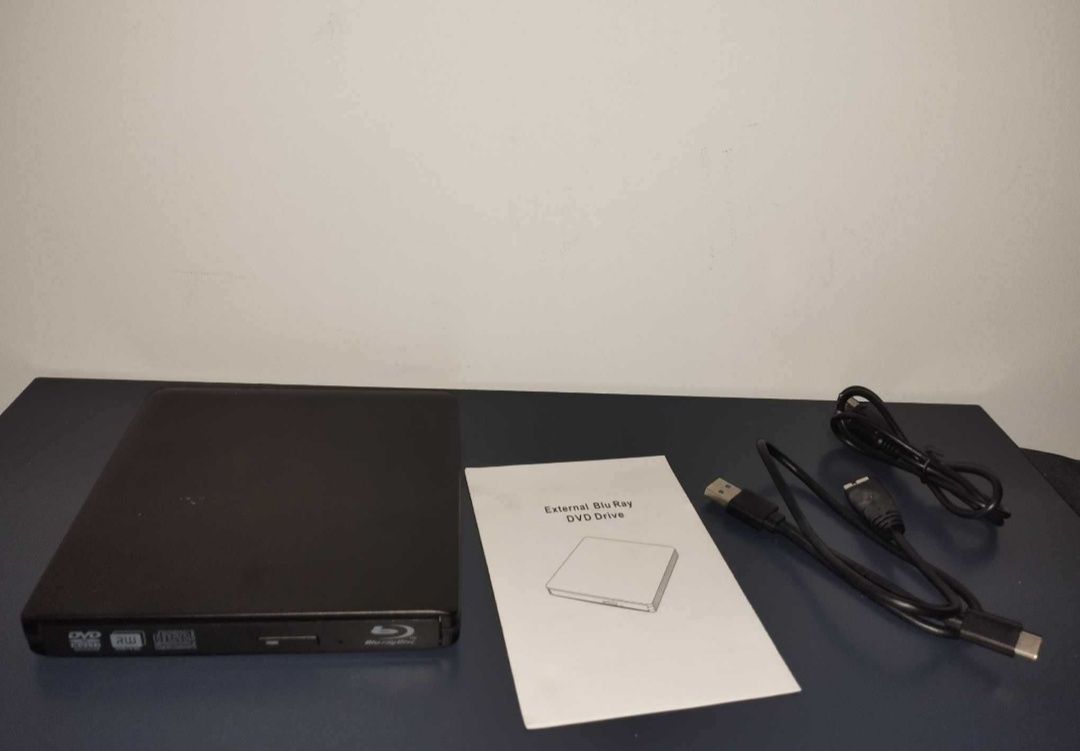 Nagrywarka CD combo z DVD zewnętrzna PiAEK DVD27 NAPĘD BLU-TAY USB 3,0