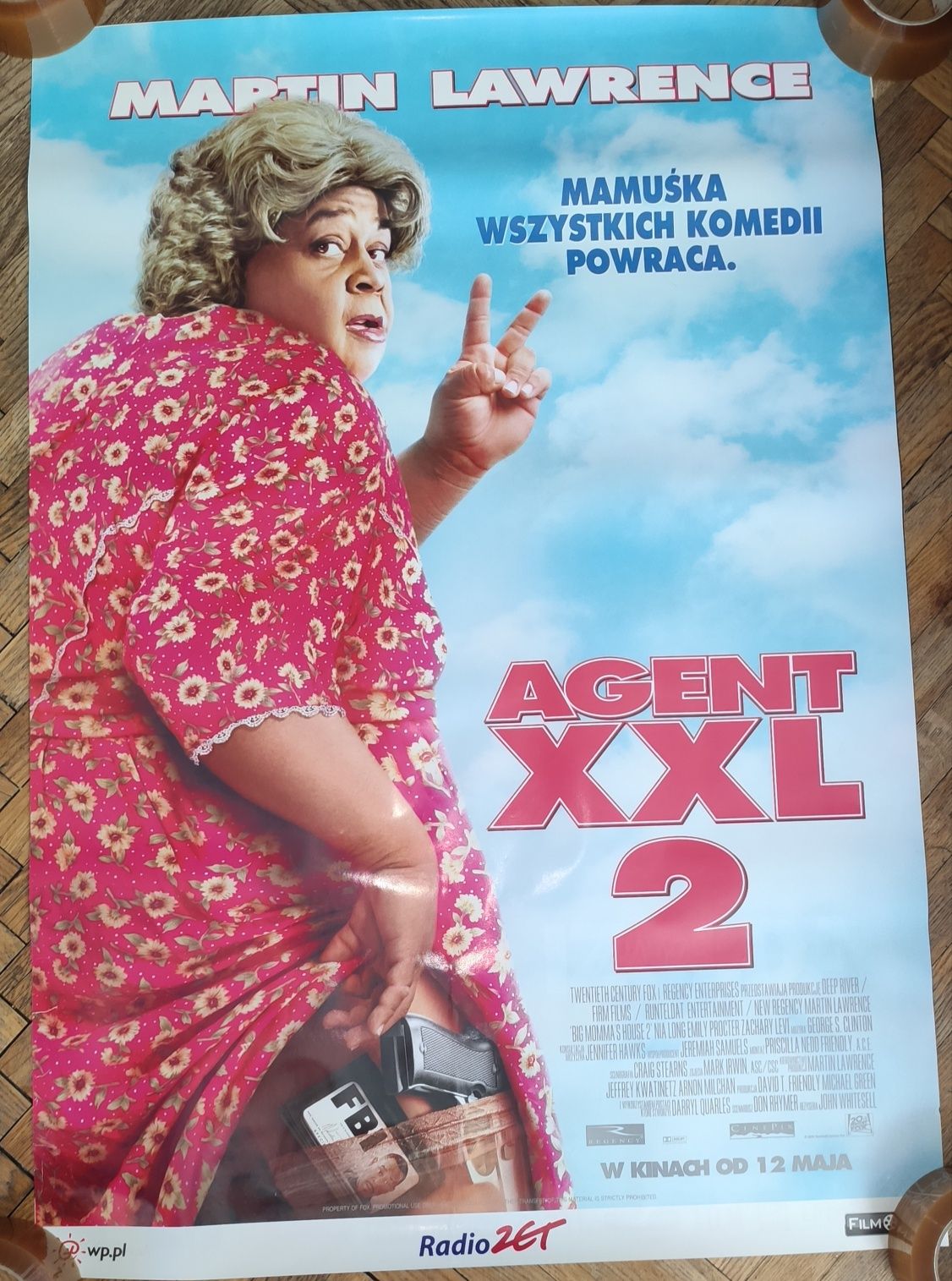 Agent XXL 2 plakat filmowy oryginalny