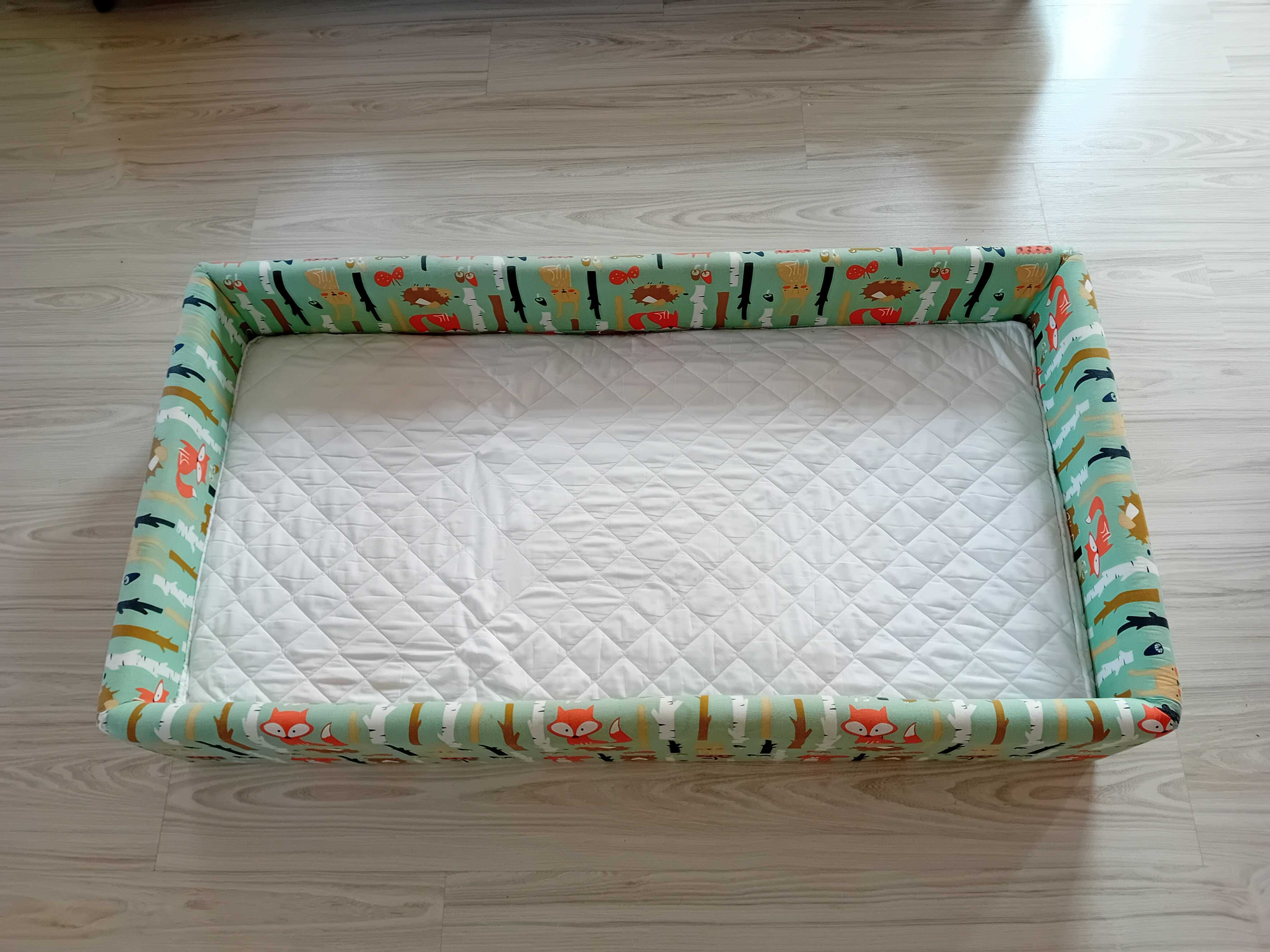 Małe łóżeczko dla dziecka 120 cm x 60 cm