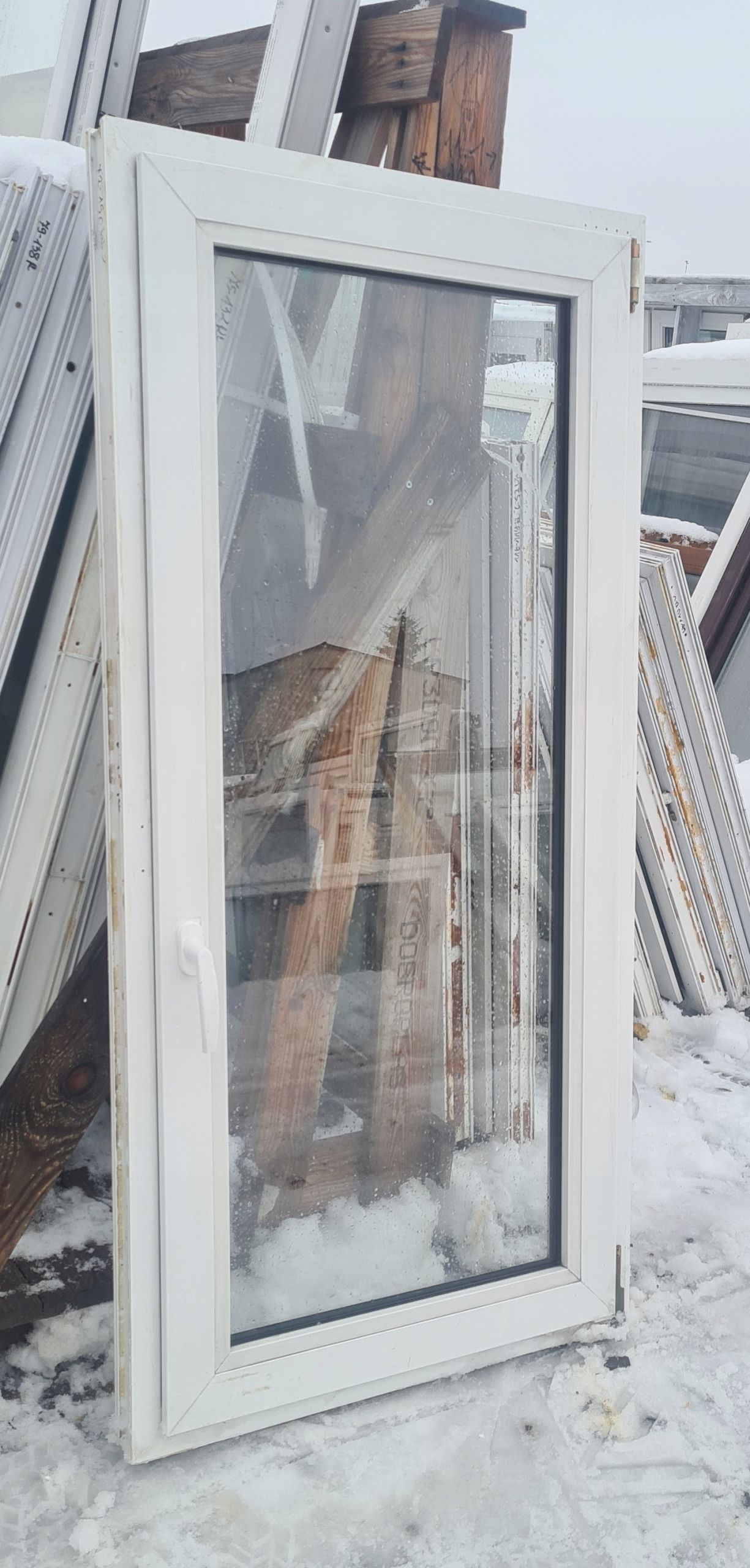OKNA KacprzaK OKNO PCV 72x150 Używane Plastikowe Lider Okna OLX