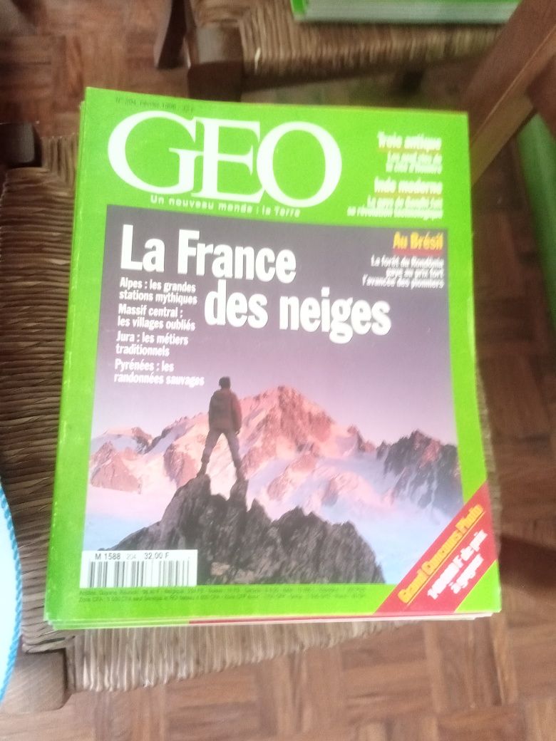 Conjunto de revistas GEO