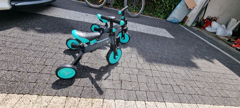 Rowerek trójkołowy biegowy milly molly optimus 3w1