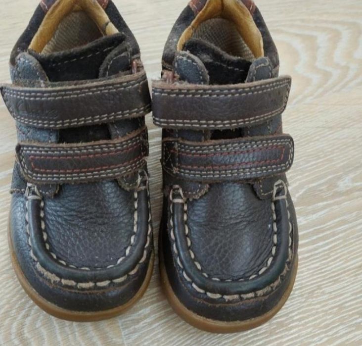 Шкіряні черевики Clarks 22 р.