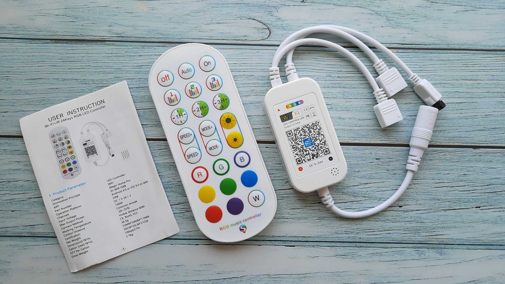 WIFI / Bluetooth контроллеры / диммер для светодиодных лент SMD 5050