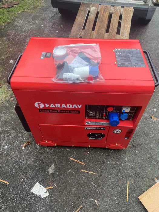 F8000SE-LRS Дизельний генератор FARADAY 6,3 КВТ