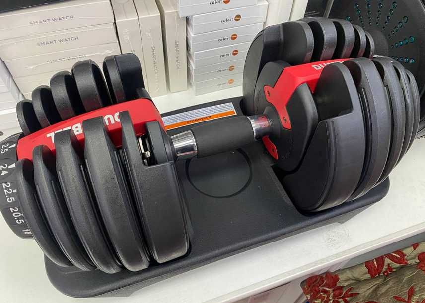 гантеля до 24 кг гантелі регульовані гантель вага 15 в 1 + підставка