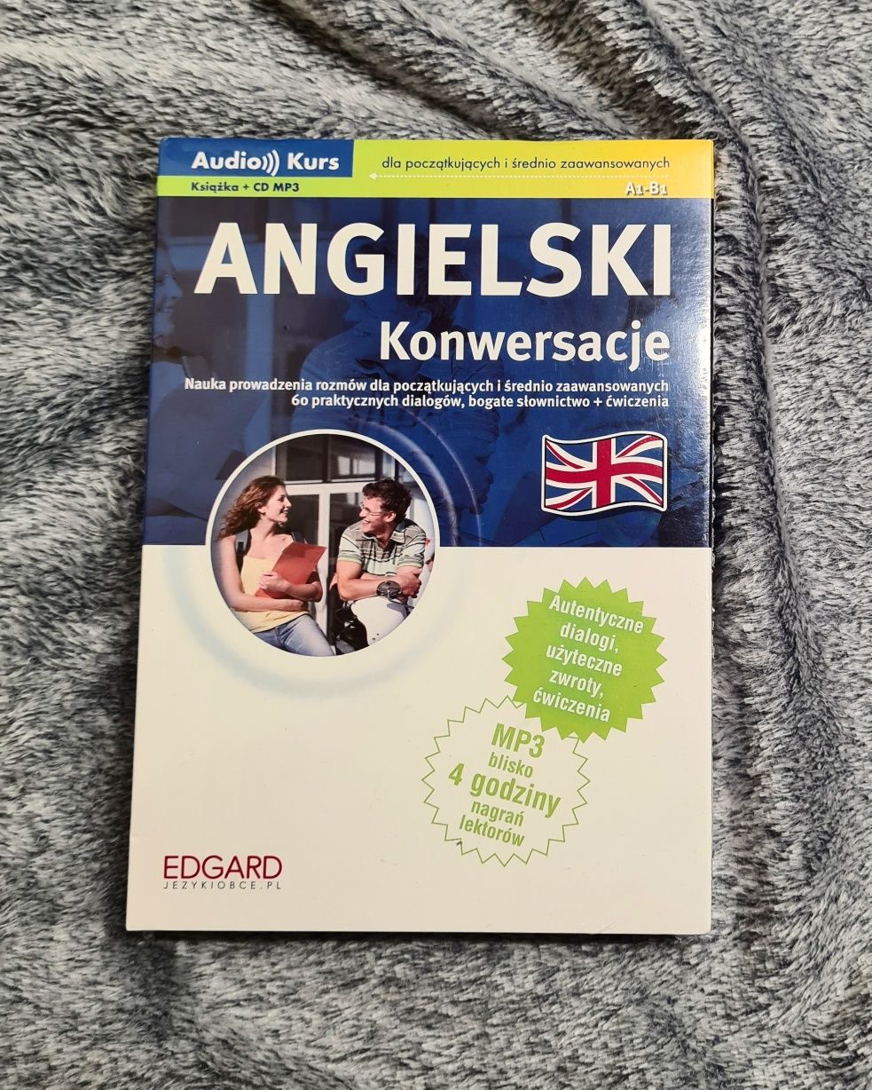 Angielski dla początkujących i srednio zaawansowanych - Książka + MP3