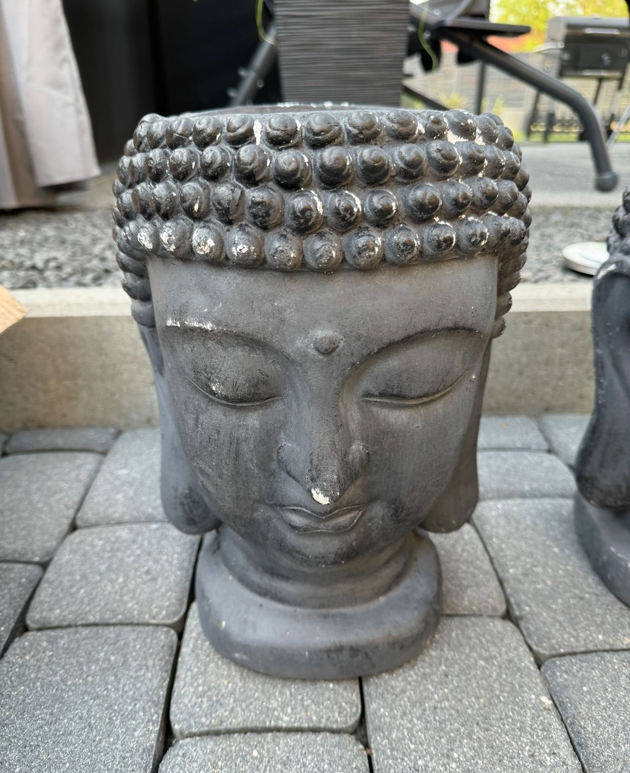 Donica doniczka Budda głowa Buddy