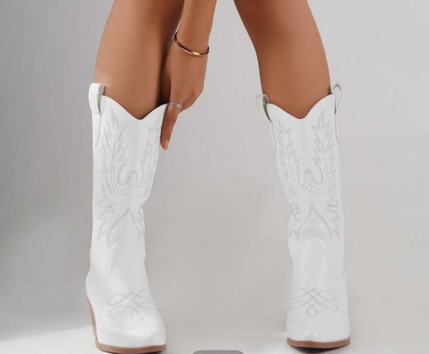 Козаки/ковбойки 38 р stradivarius