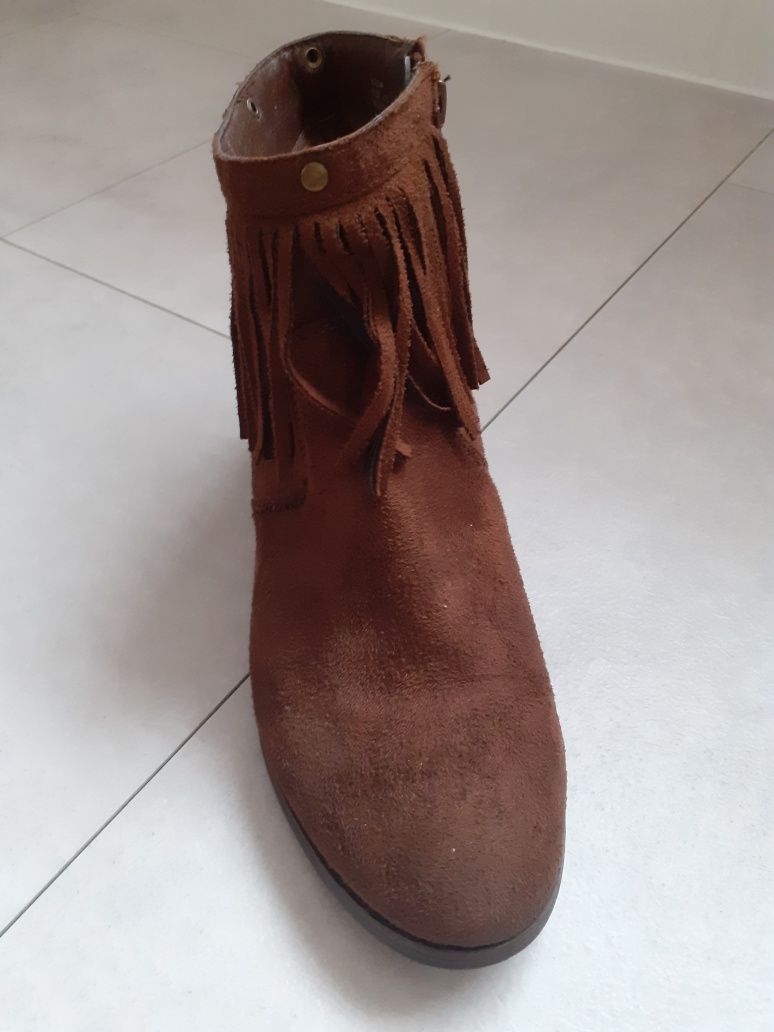 Buty dziewczece botki r.36