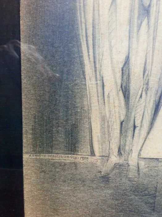 Obraz rysunek Andrzej Nałęcz-Sobieszczański, Gdańsk