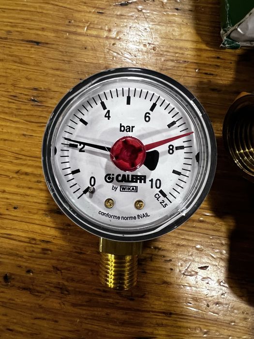 Redutor de Pressão com Manómetro Caleffi - NOVO