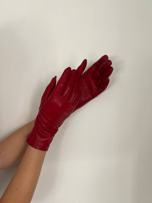 Продам перчатки женские, кожа, р. 6.5