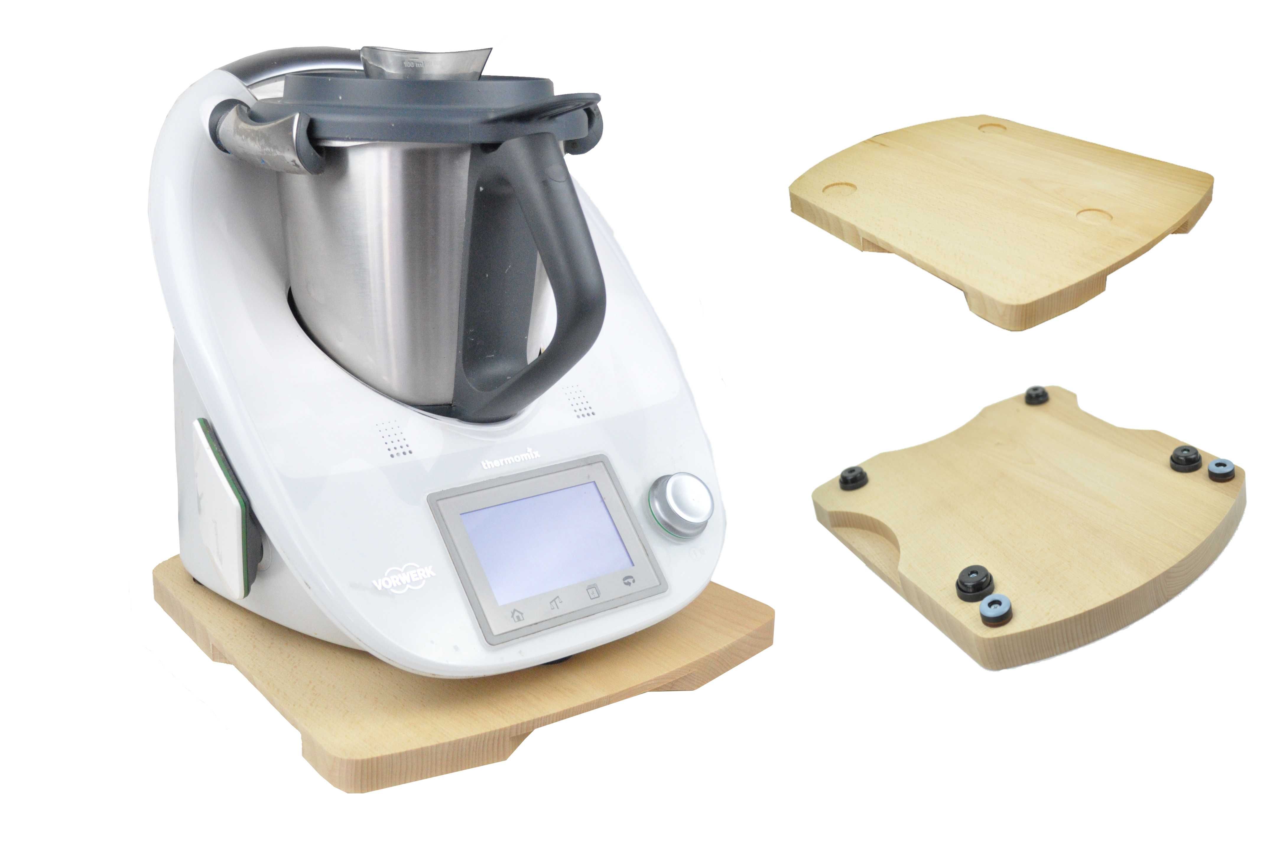 Podstawka pod THERMOMIX deska pod TM5 TM6 bukowa - antypoślizgowa