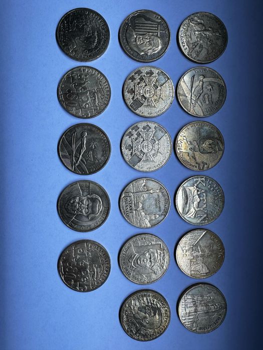 Zbiór monet kolekcjonerskich 2 zł PLN 145 sztuk OKAZJA