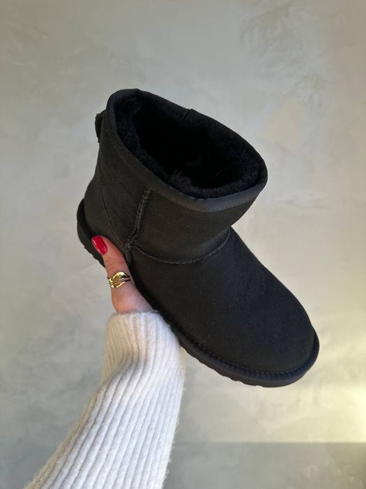 Уги Мужские UGG Mini Black (Замша)