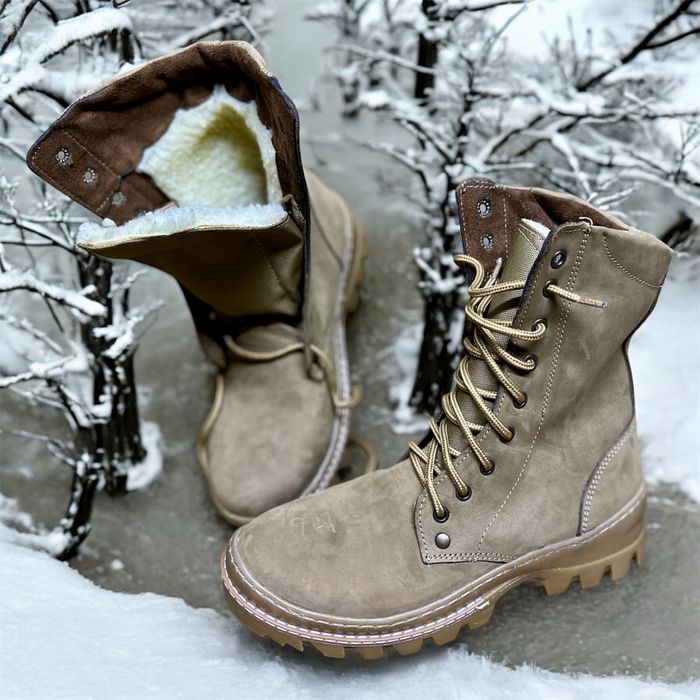 Берці зимові хутро штучне цигейка -20°утеплювач Gore-Tex 40-46.