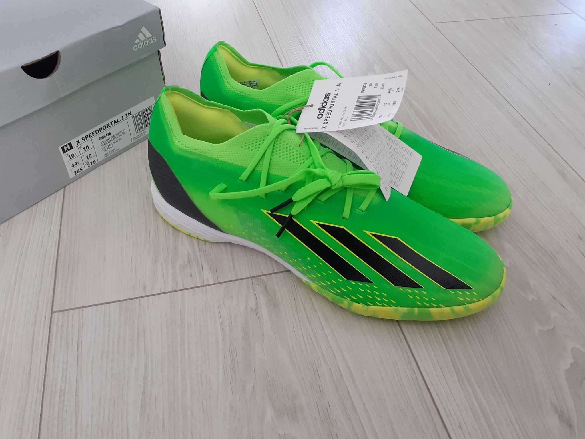 Profesjonalne buty piłkarskie halówki Adidas X Speedportal.1 IN 44 2/3