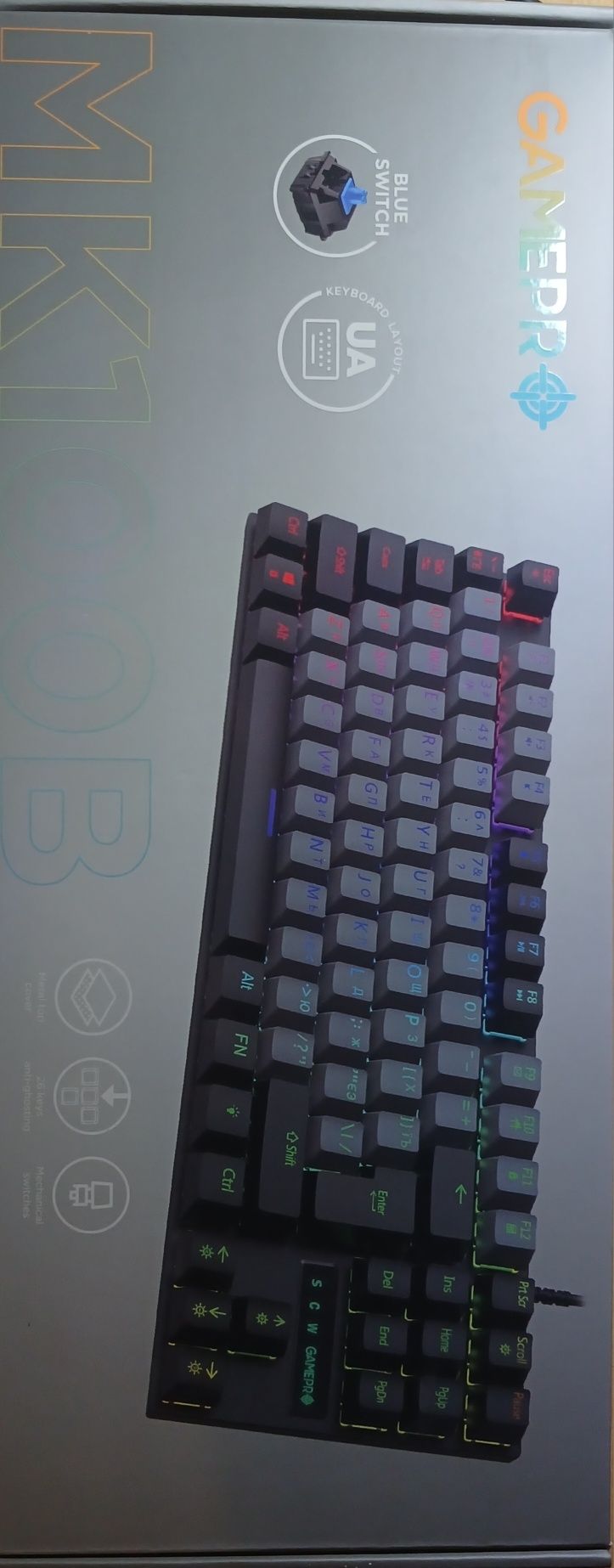 Механічна клавіатура Gamepro(MK100B)