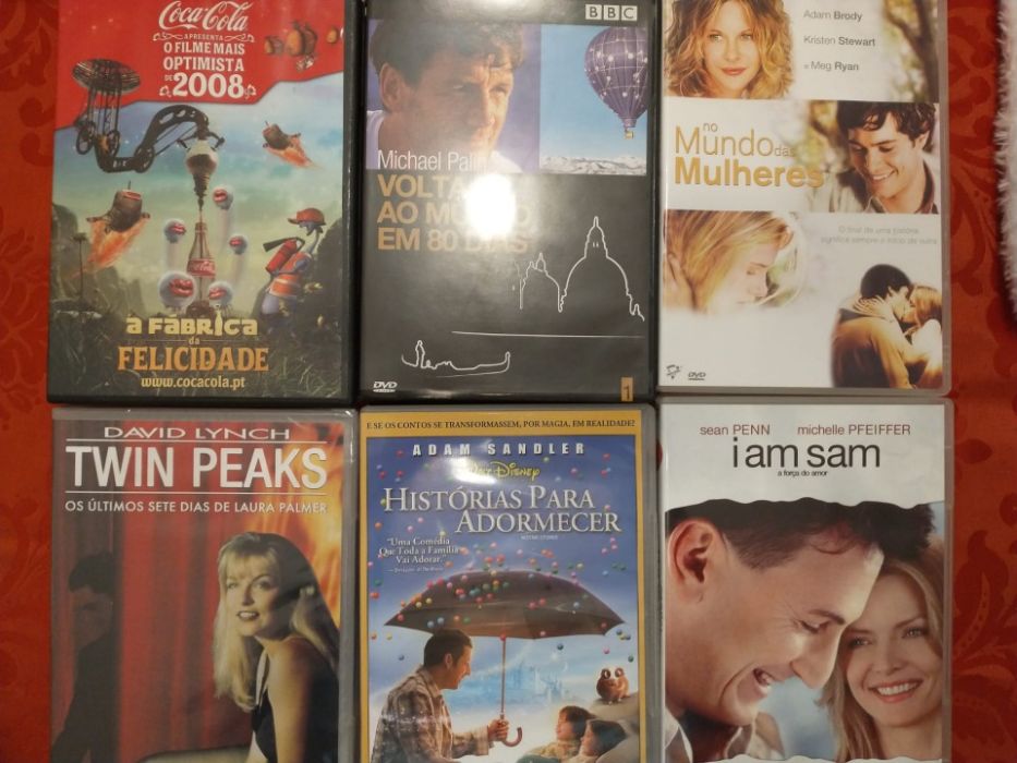 DVDs filmes à escolha