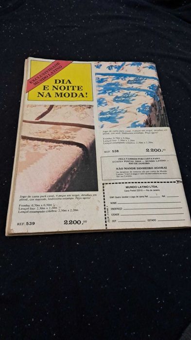 Revista Vintage "Almanaque Ciúme" Fotonovela Romântica (Anos 70/80)