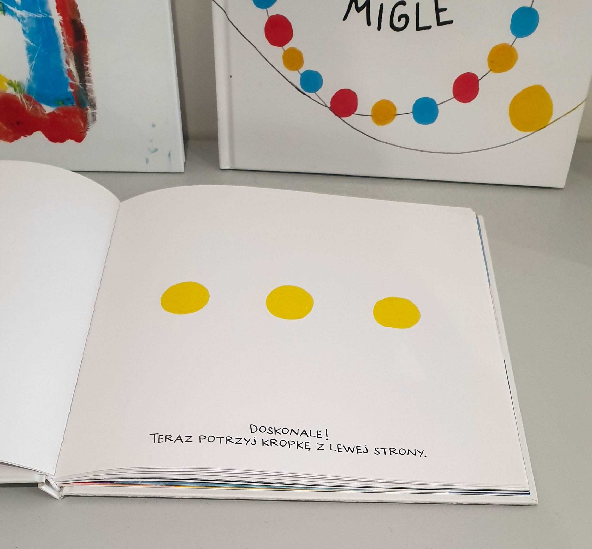 Zestaw 3 Książek Figle Migle Kolory i Naciśnij Mnie Hervé Tullet