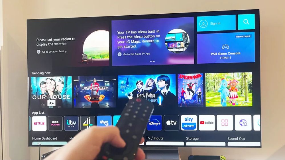 LG OLED 65" TV Redução de preço, agora € 1399