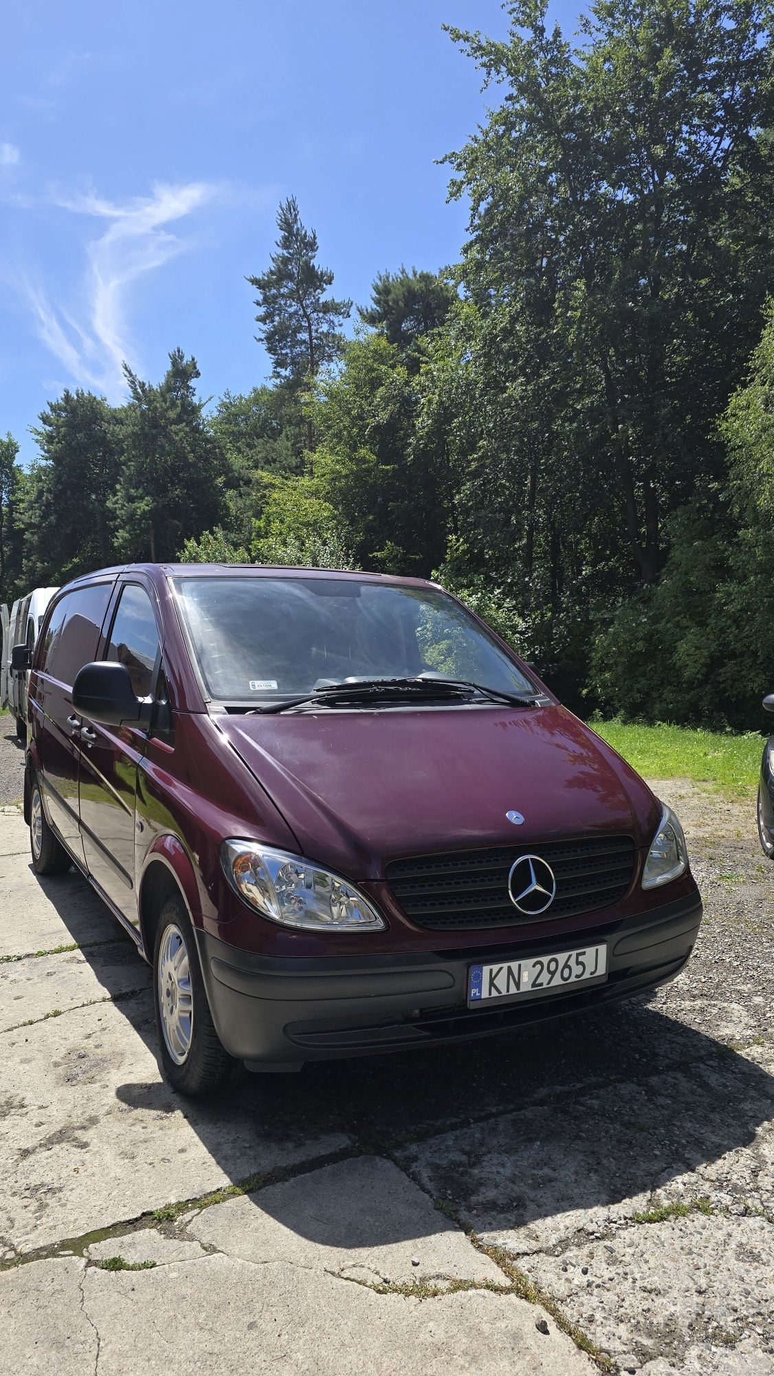 Mercedes Vito  2004r 2.2 W639 krajowy dostawczy krotki l1h1