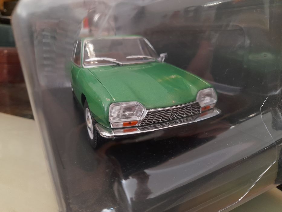 Carros Citroën Visa e GS - Peugeot 504 - Fiat 500 novos escala 1:24
